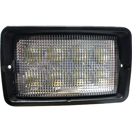 Tiger Lights 12V 3 x 5 LED Cab Headlight 3.3 Amps, Flood Offroad Light; TL8350
